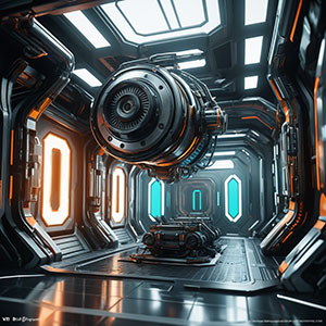 3d Sci-fi