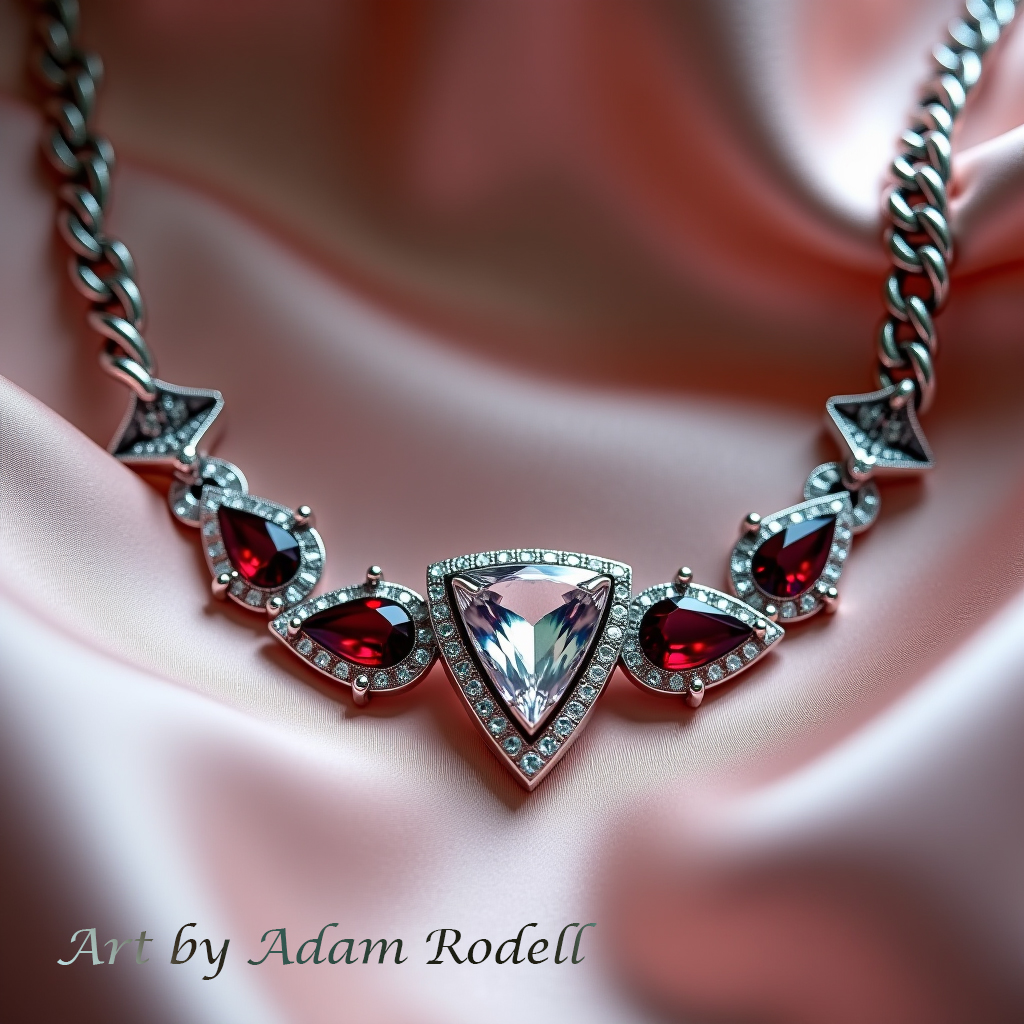 Ruby and Diamond Necklace