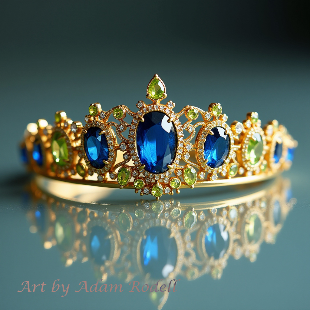 Tiara with Sapphires