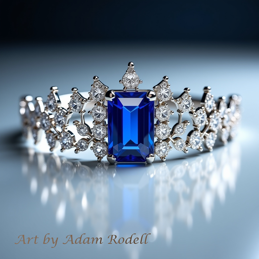 Tiara with Sapphires