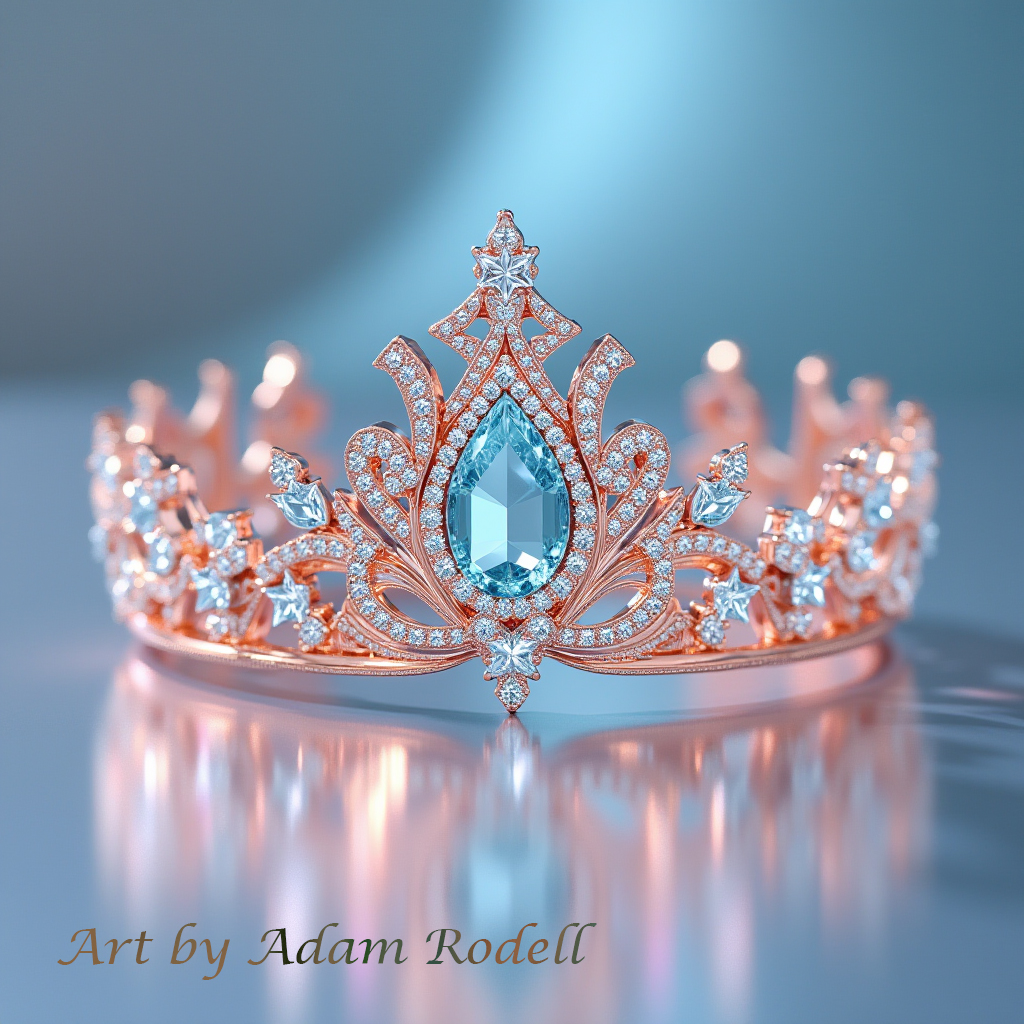 Tiara with Topaz