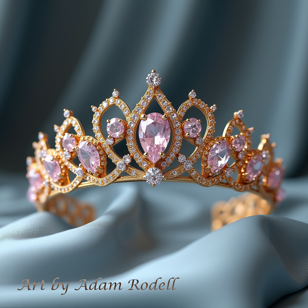 Tiara with Tourmalines