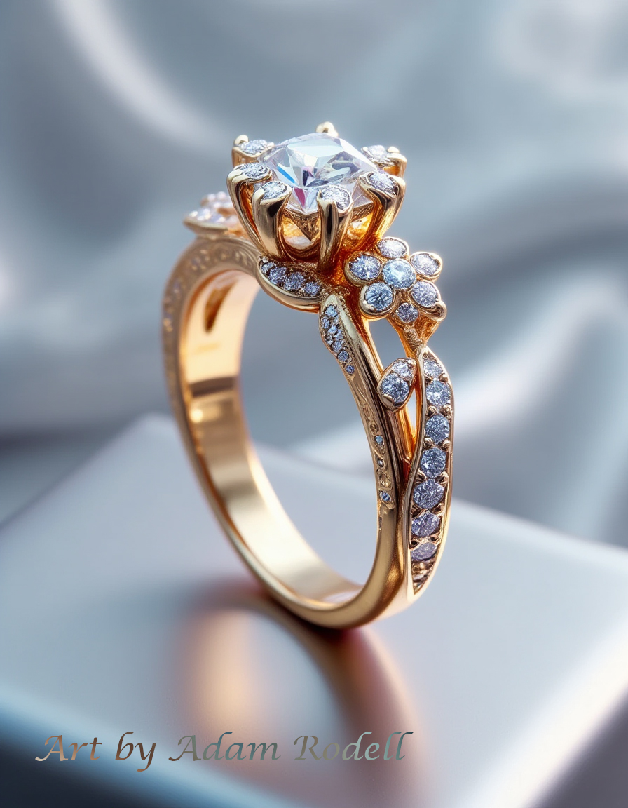 Yellow Gold Diamond Ring