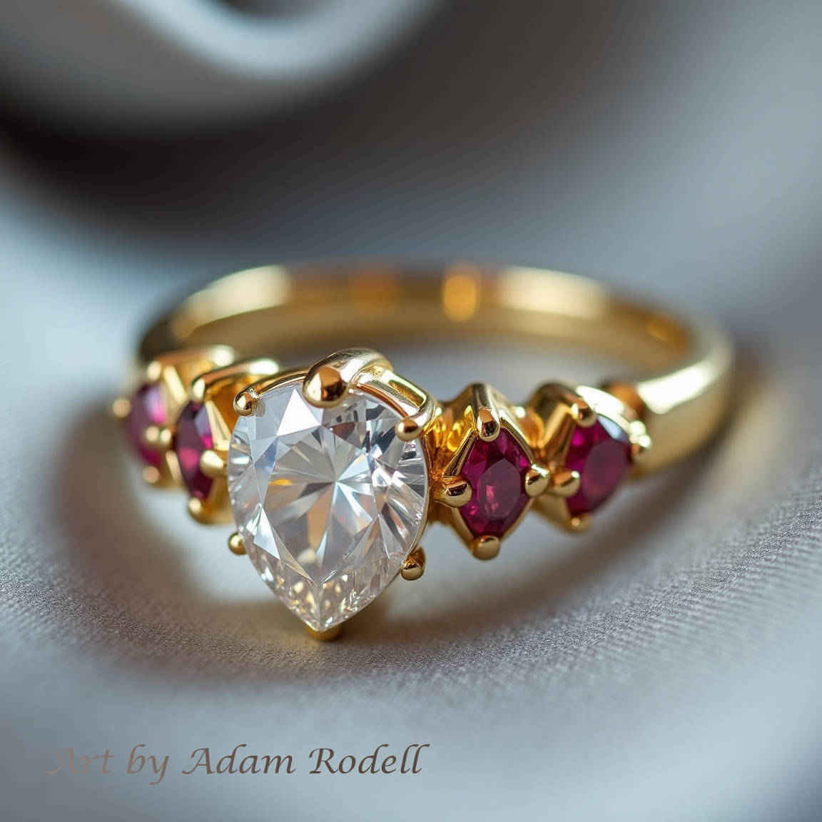 Yellow Gold Diamond Ring