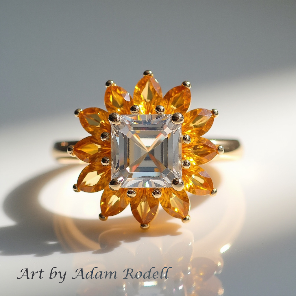 Yellow Gold Diamond Ring