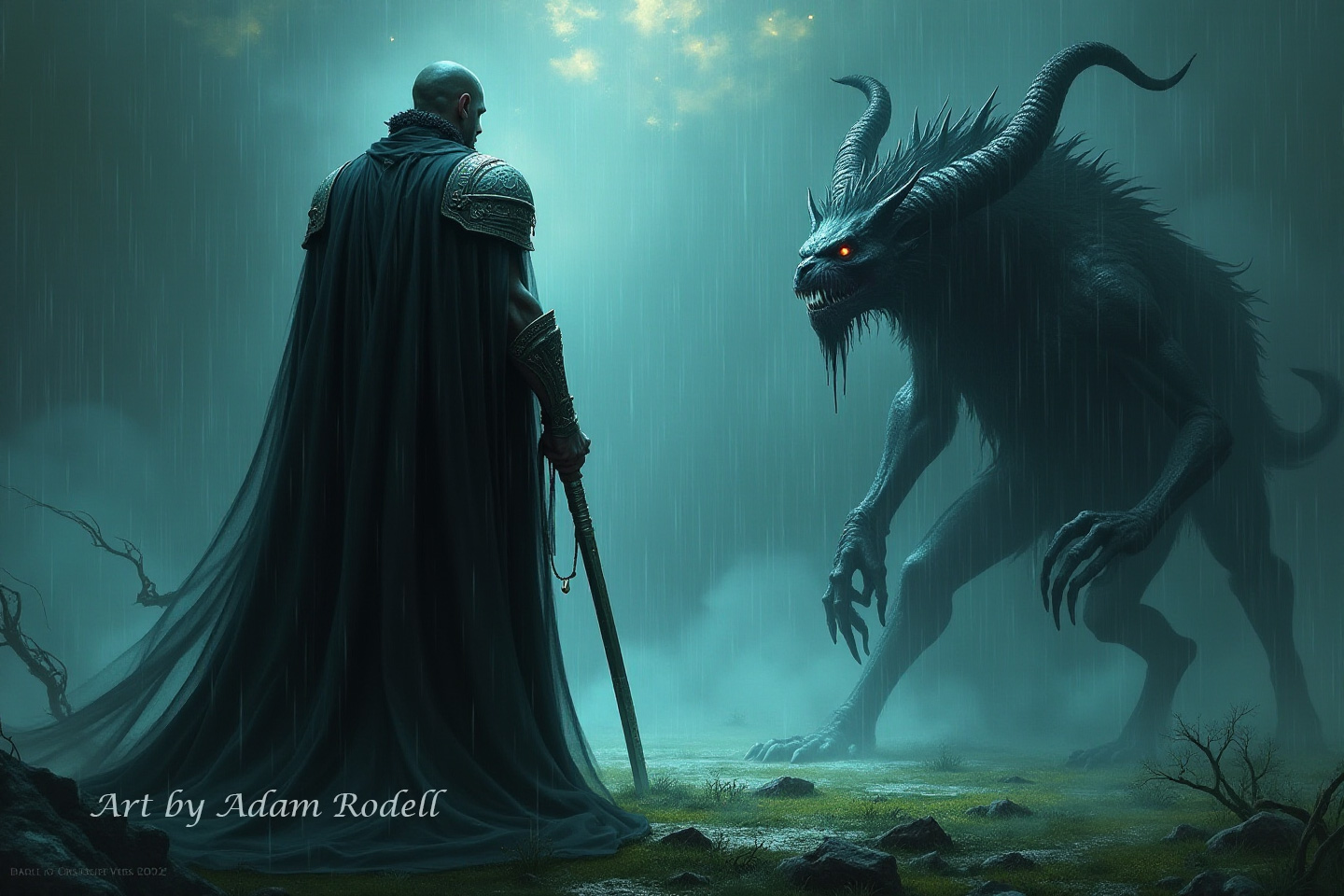 DARK FANTASY. Art by Adam Rodell