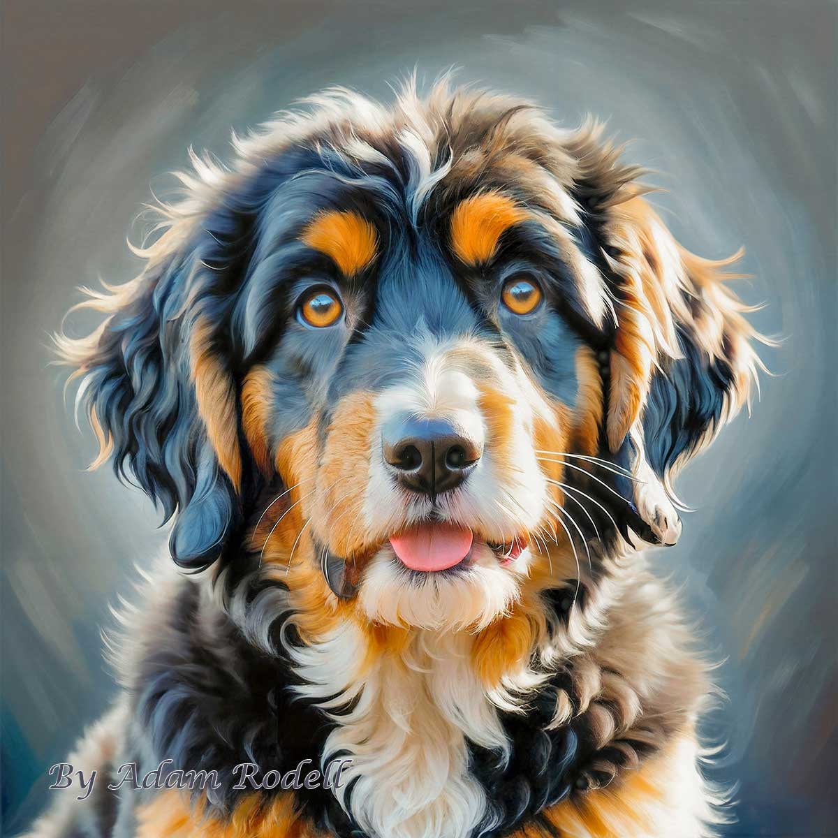 Bernedoodle dog