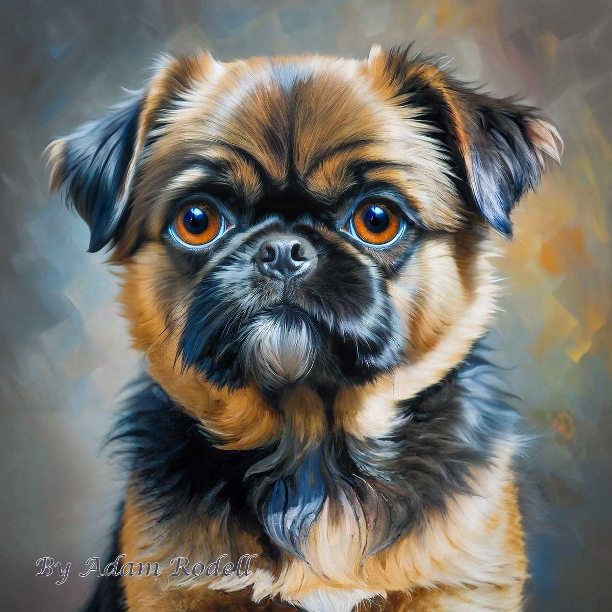 Brussels Griffon dog