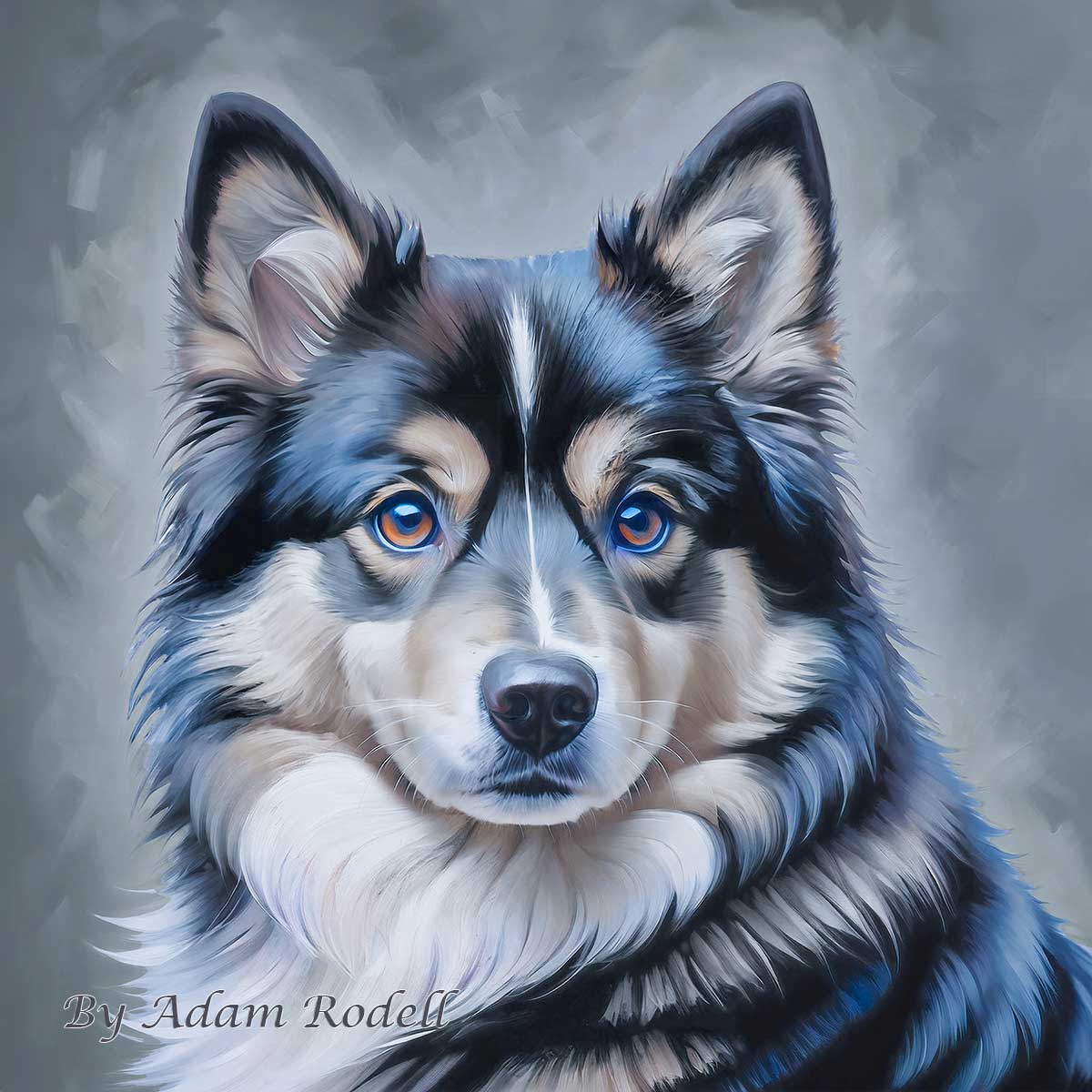 Finnish Lapphund dog