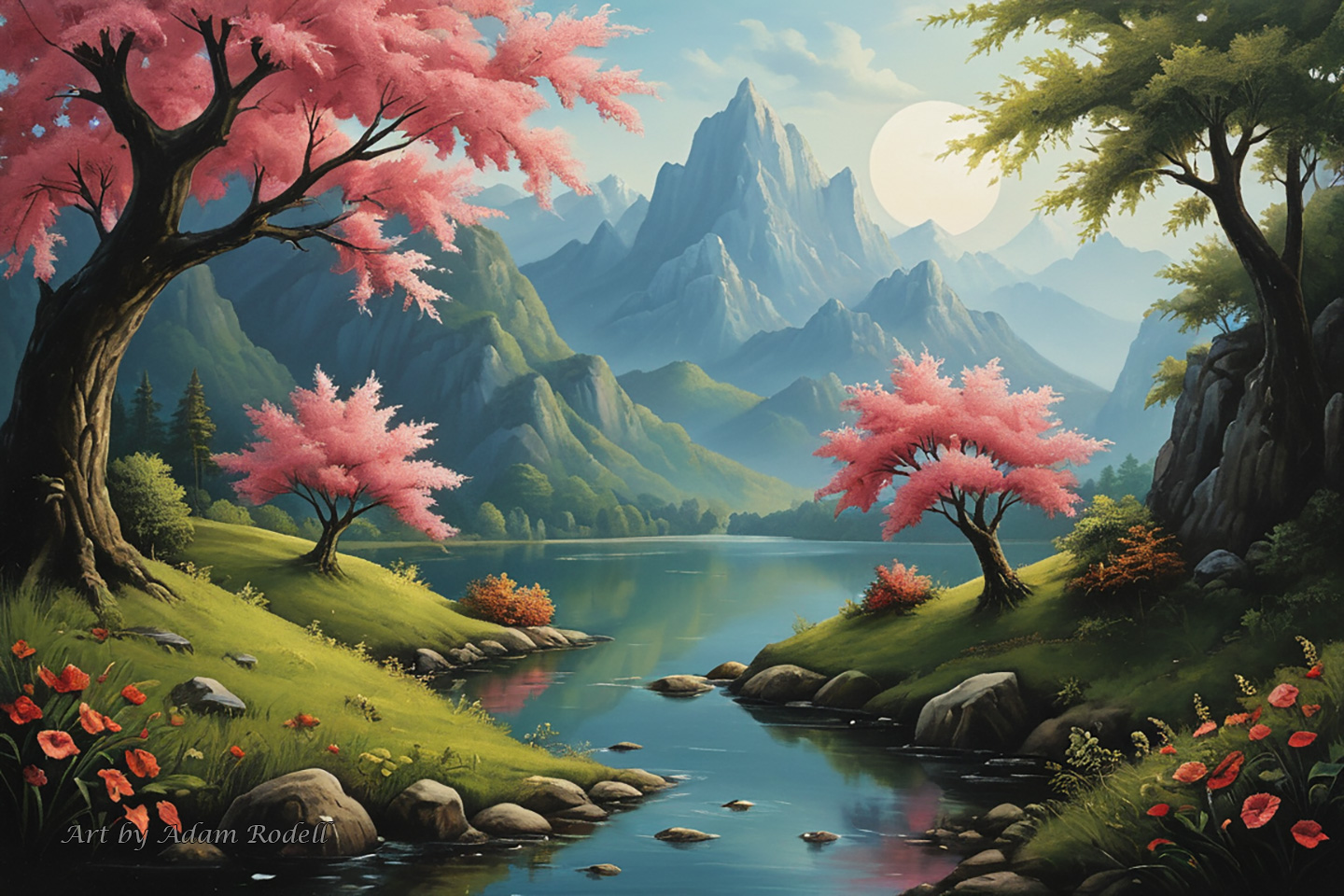 BEAUTIFUL NATURE. Art by Adam Rodell