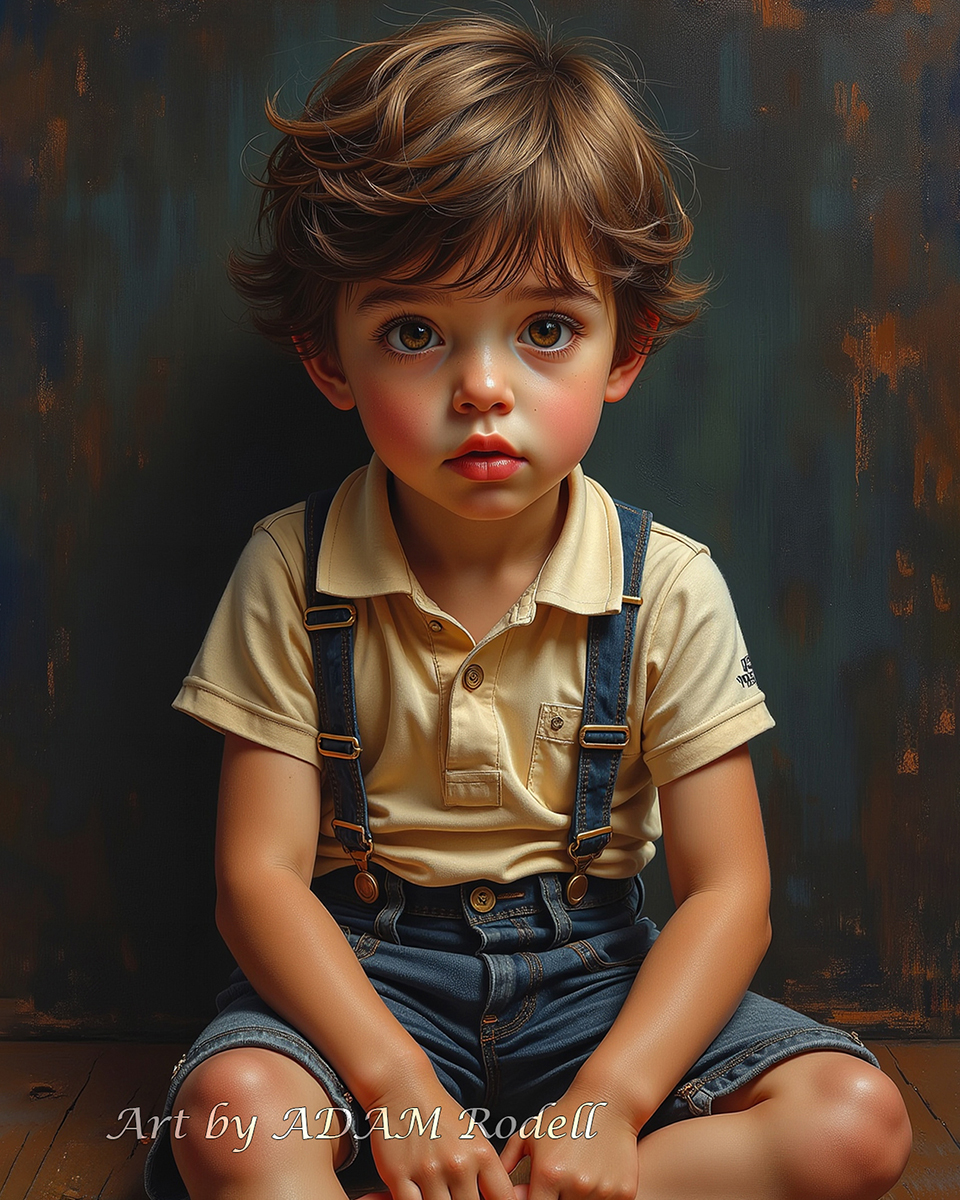 Children. Boys.
. Art by Adam Rodell