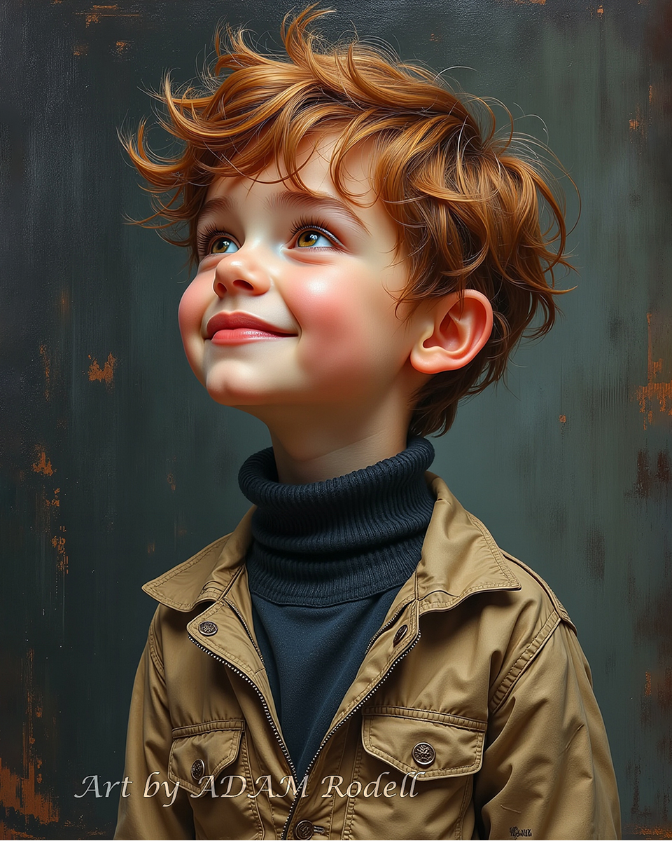 Children. Boys.
. Art by Adam Rodell