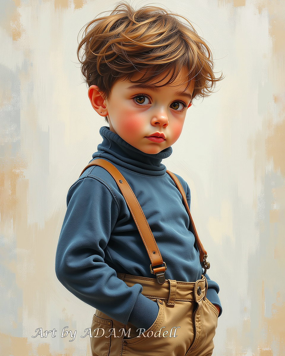 Children. Boys.
. Art by Adam Rodell