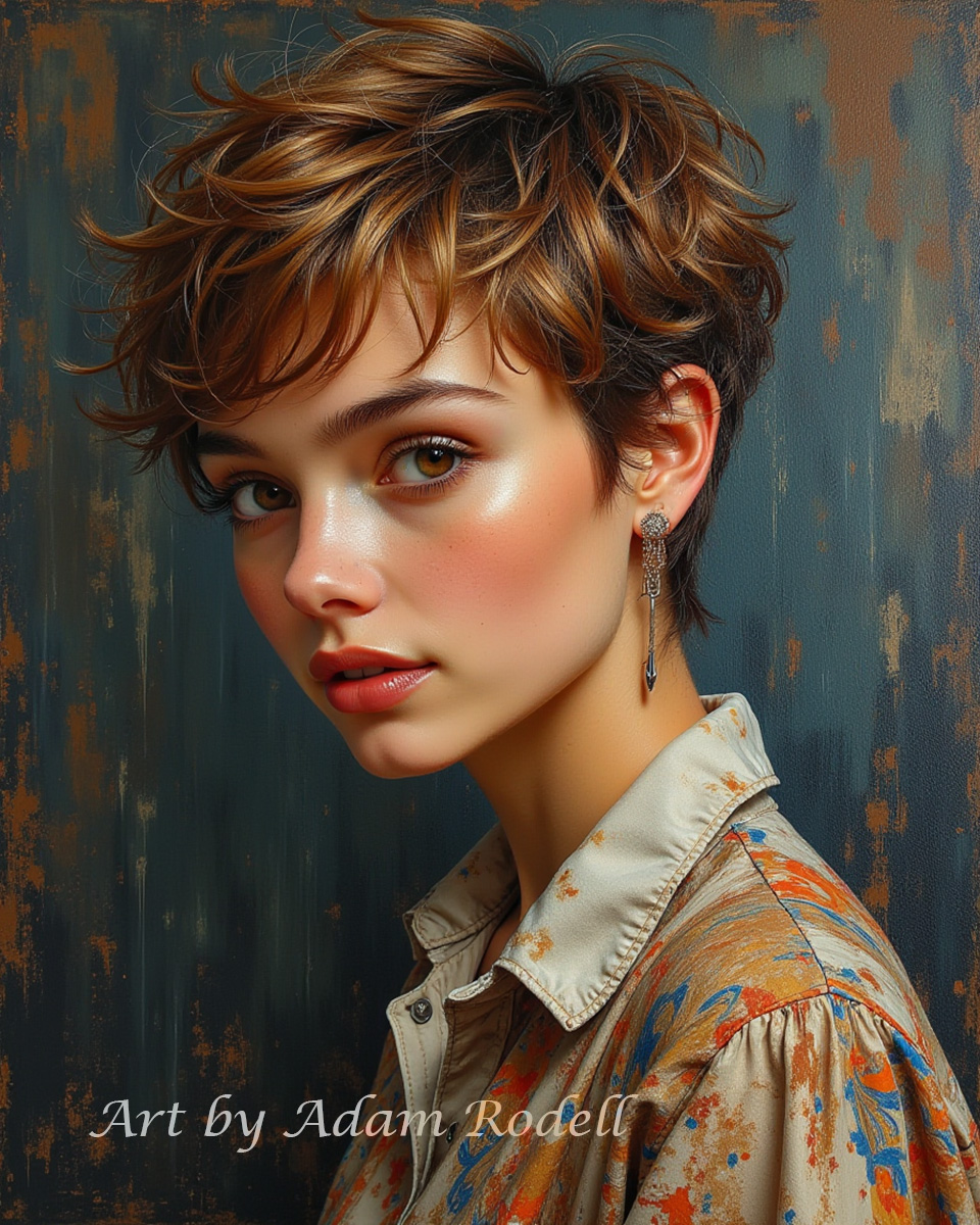 PORTRAITS WOMEN. Art by Adam Rodell