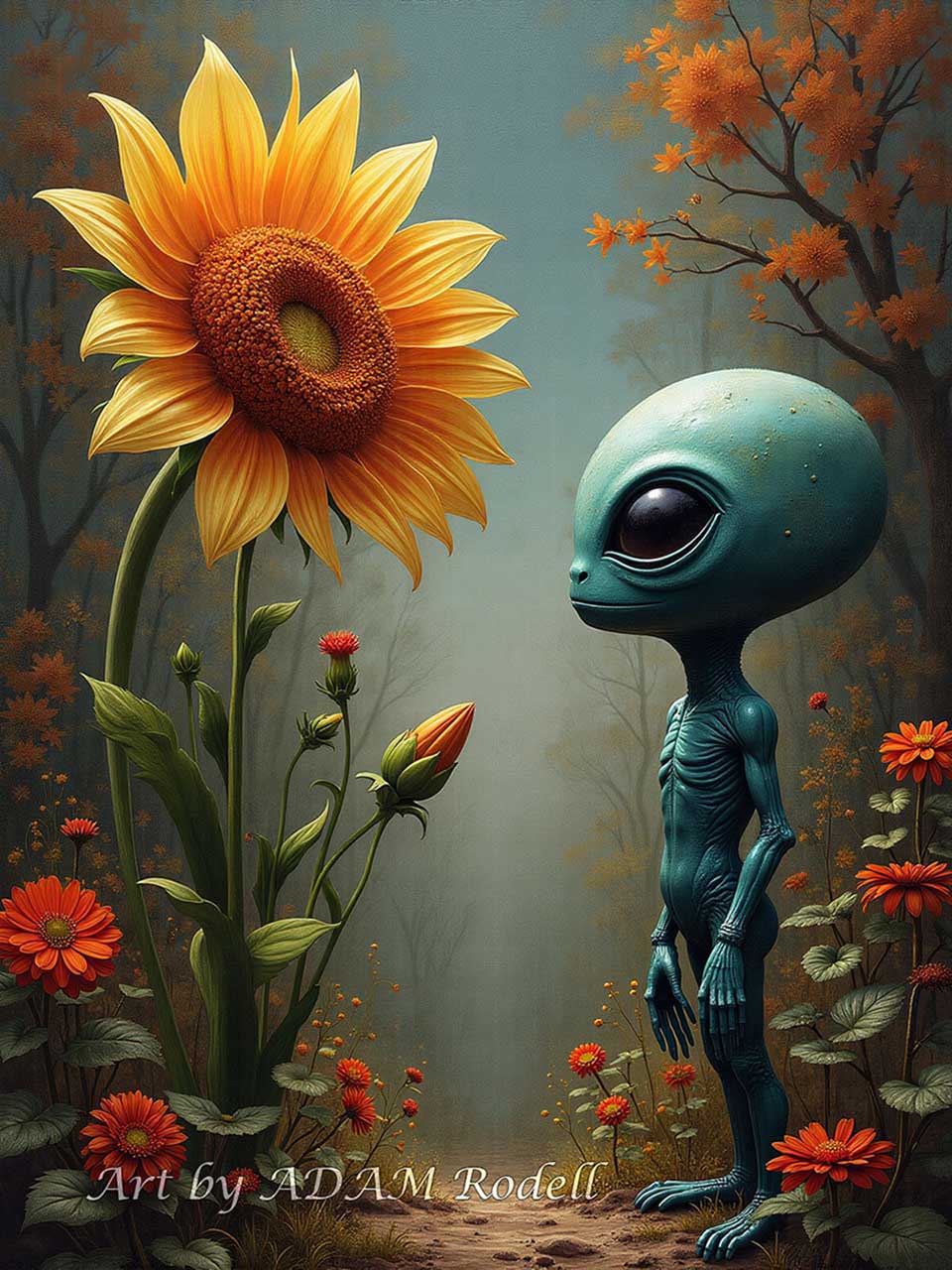 ALIEN NATION. Art by Adam Rodell